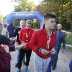 26.09.2018 Kielce. Bieg niepełnosprawnych Wzgórzem Karczówka ku czci świętego Jana Pawła II i 100 lecia odzyskania niepodległości  / Jarosław Kubalski / Radio Kielce