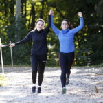 26.09.2018 Kielce. Bieg niepełnosprawnych Wzgórzem Karczówka ku czci świętego Jana Pawła II i 100 lecia odzyskania niepodległości  / Jarosław Kubalski / Radio Kielce