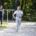 26.09.2018 Kielce. Bieg niepełnosprawnych Wzgórzem Karczówka ku czci świętego Jana Pawła II i 100 lecia odzyskania niepodległości  / Jarosław Kubalski / Radio Kielce