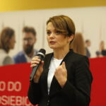 26.09.2018 Kielce. Konferencja dotycząca założeń przyjętych w Konstytucji Biznesu z udziałem minister przedsiębiorczości Jadwigi Emilewicz. Minister Jadwiga Emilewicz / Jarosław Kubalski / Radio Kielce