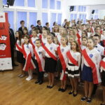 27.09.2018 Kielce. SP nr 31. Dzieci śpiewają hymn w ogólnopolskim konkursie Do Hymnu / Jarosław Kubalski / Radio Kielce