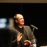 28.09.2018 Kielce. Mała Scena KCK. Konwencja wojewódzka Kukiz'15. Paweł Kukiz / Jarosław Kubalski / Radio Kielce