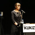 28.09.2018 Kielce. Mała Scena KCK. Konwencja wojewódzka Kukiz'15. Magdalena Fogiel - Litwinek / Jarosław Kubalski / Radio Kielce