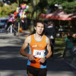 28.09.2018 Kielce. Akcja Kielce Biegają. Bieg open na 4300 m. III miejsce: Michał Jamioł / Jarosław Kubalski / Radio Kielce