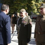 30.09.2018 Kielce. Uroczystości w 79. rocznicę utworzenia Polskiego Państwa Podziemnego. Minister Jan Józef Kasprzyk dekoruje medalem Pro Patria / Jarosław Kubalski / Radio Kielce