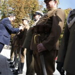 30.09.2018 Kielce. Uroczystości w 79. rocznicę utworzenia Polskiego Państwa Podziemnego. Minister Jan Józef Kasprzyk dekoruje medalem Pro Patria / Jarosław Kubalski / Radio Kielce