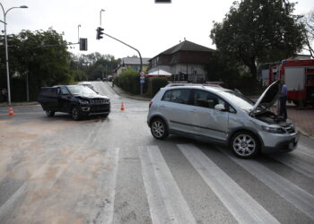 Kielce. Wypadek na ulicy Ściegiennego / Jarosław Kubalski / Radio Kielce