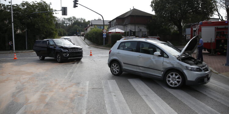 Kielce. Wypadek na ulicy Ściegiennego / Jarosław Kubalski / Radio Kielce