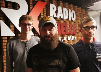 06.09.2018 Radio Kielce. Pokolenie M. Mateusz Kaczmarczyk,. Wojciech Spyra i  Michał Kita / Jarosław Kubalski / Radio Kielce