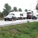 04.09.2018 Goździelin. Kolizja pieciu aut / Emilia Sitarska / Radio Kielce