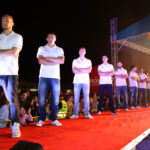 Oficjalna prezentacja zespołu Vive Tauron Kielce przed inauguracją nowego sezonu. / Wojciech Habdas / Radio Kielce