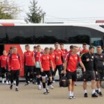 Bodzechów. Trening reprezentacji Polski do lat 17 przed XXXIII Międzynarodowym Turniejem o Puchar Syrenki / Krzysztof Bujnowicz / Radio Kielce