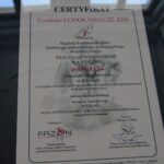 Rzeszów. Wręczenie nagród "Lodołamacze 2018". Dyplom dla Iwony Murawskiej / Krzysztof Bujnowicz / Radio Kielce