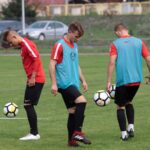 Bodzechów. Trening reprezentacji Polski do lat 17 przed XXXIII Międzynarodowym Turniejem o Puchar Syrenki / Krzysztof Bujnowicz / Radio Kielce