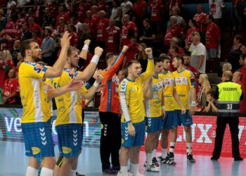 Mecz Telekom Veszprem - PGE Vive Kielce / Krzysztof Bujnowicz / Radio Kielce