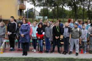 Otwarcie nowego boiska przy Zespole Placówek Oświatowych w Kurozwękach / Urząd Miasta w Staszowie