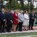 Otwarcie nowego boiska przy Zespole Placówek Oświatowych w Kurozwękach / Urząd Miasta w Staszowie