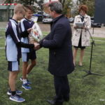 Otwarcie nowego boiska przy Zespole Placówek Oświatowych w Kurozwękach / Urząd Miasta w Staszowie