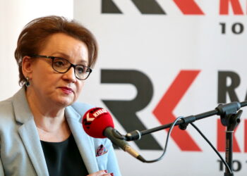Anna Zalewska - Minister Edukacji Narodowej / Marzena Mąkosa / Radio Kielce