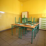 Mieszkańcy Siedlec w gminie Chęciny walczą o szkołę. Szkoła w Siedlcach / Marzena Mąkosa / Radio Kielce