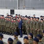 Rozpoczęcie XXVI Międzynarodowego Salonu Przemysłu Obronnego. Uroczysta Inauguracja Roku Szkolnego Klas Mundurowych. Na zdjęciu: Mariusz Błaszczak - Minister Obrony Narodowej / Marzena Mąkosa / Radio Kielce
