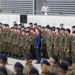 Rozpoczęcie XXVI Międzynarodowego Salonu Przemysłu Obronnego. Uroczysta Inauguracja Roku Szkolnego Klas Mundurowych. Na zdjęciu: Mariusz Błaszczak - Minister Obrony Narodowej / Marzena Mąkosa / Radio Kielce