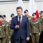 Rozpoczęcie XXVI Międzynarodowego Salonu Przemysłu Obronnego. Uroczysta Inauguracja Roku Szkolnego Klas Mundurowych. Na zdjęciu: Mariusz Błaszczak - Minister Obrony Narodowej / Marzena Mąkosa / Radio Kielce