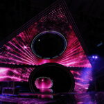 Przygotowania do Festiwalu Muzyki Tanecznej. Oświetlenie amfiteatru / Marzena Mąkosa / Radio Kielce