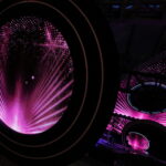 Przygotowania do Festiwalu Muzyki Tanecznej. Oświetlenie amfiteatru / Marzena Mąkosa / Radio Kielce