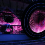 Przygotowania do Festiwalu Muzyki Tanecznej. Oświetlenie amfiteatru / Marzena Mąkosa / Radio Kielce