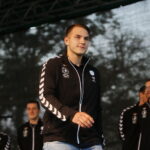 Prezentacja zespołu PGE Vive.Na zdjęciu: Bartłomomiej Bis / Marzena Mąkosa / Radio Kielce