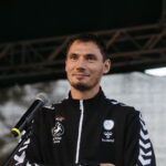 Prezentacja zespołu PGE Vive. Na zdjęciu: Krzysztof Lijewski  / Marzena Mąkosa / Radio Kielce