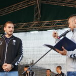 Prezentacja zespołu PGE Vive. Na zdjęciu po lewej: Vladimir Cupara / Marzena Mąkosa / Radio Kielce