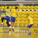 Trening zawodników PGE Vive / Marzena Mąkosa / Radio Kielce