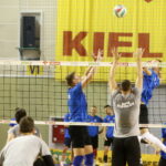 Sparing kieleckiej drużyny siatkarzy KPS Kielce z KPS Siedlce w Hali Legionów / Marzena Mąkosa / Radio Kielce