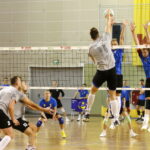 Sparing kieleckiej drużyny siatkarzy KPS Kielce z KPS Siedlce w Hali Legionów / Marzena Mąkosa / Radio Kielce