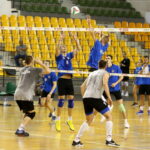 Sparing kieleckiej drużyny siatkarzy KPS Kielce z KPS Siedlce w Hali Legionów / Marzena Mąkosa / Radio Kielce