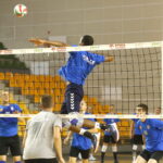 Sparing kieleckiej drużyny siatkarzy KPS Kielce z KPS Siedlce w Hali Legionów / Marzena Mąkosa / Radio Kielce