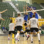 Sparing kieleckiej drużyny siatkarzy KPS Kielce z KPS Siedlce w Hali Legionów / Marzena Mąkosa / Radio Kielce