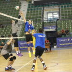 Sparing kieleckiej drużyny siatkarzy KPS Kielce z KPS Siedlce w Hali Legionów / Marzena Mąkosa / Radio Kielce