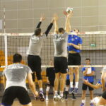 Sparing kieleckiej drużyny siatkarzy KPS Kielce z KPS Siedlce w Hali Legionów / Marzena Mąkosa / Radio Kielce