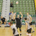 Sparing kieleckiej drużyny siatkarzy KPS Kielce z KPS Siedlce w Hali Legionów / Marzena Mąkosa / Radio Kielce