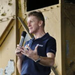 Spotkanie z astronautą ESA - Timem Peake. Na zdjęciu: Tim Peake / Marzena Mąkosa / Radio Kielce