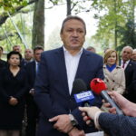 Konwencja PiS. Przemawia: Mirosław Gębski - radny powiatu kieleckiego / Marzena Mąkosa / Radio Kielce