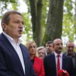 Konwencja PiS. Na zdjęciu: Mirosław Gębski - radny powiatu kieleckiego / Marzena Mąkosa / Radio Kielce