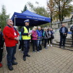 Rajd po Kielcach z biskupem Marianem Florczykiem / Marzena Mąkosa / Radio Kielce