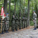 Uroczystości przed pomnikiem straceń w lesie na kieleckim Stadionie / Marzena Mąkosa / Radio Kielce