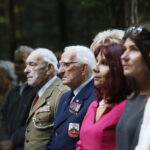 Uroczystości przed pomnikiem straceń w lesie na kieleckim Stadionie / Marzena Mąkosa / Radio Kielce