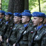 Uroczystości przed pomnikiem straceń w lesie na kieleckim Stadionie / Marzena Mąkosa / Radio Kielce