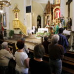 Msza święta odprawiona w kościele garnizonowym w Kielcach w intencji pomordowanych na Wschodzie / Marzena Mąkosa / Radio Kielce